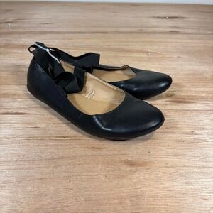 NY Collection Women's Black Ballet-shoes Size 10